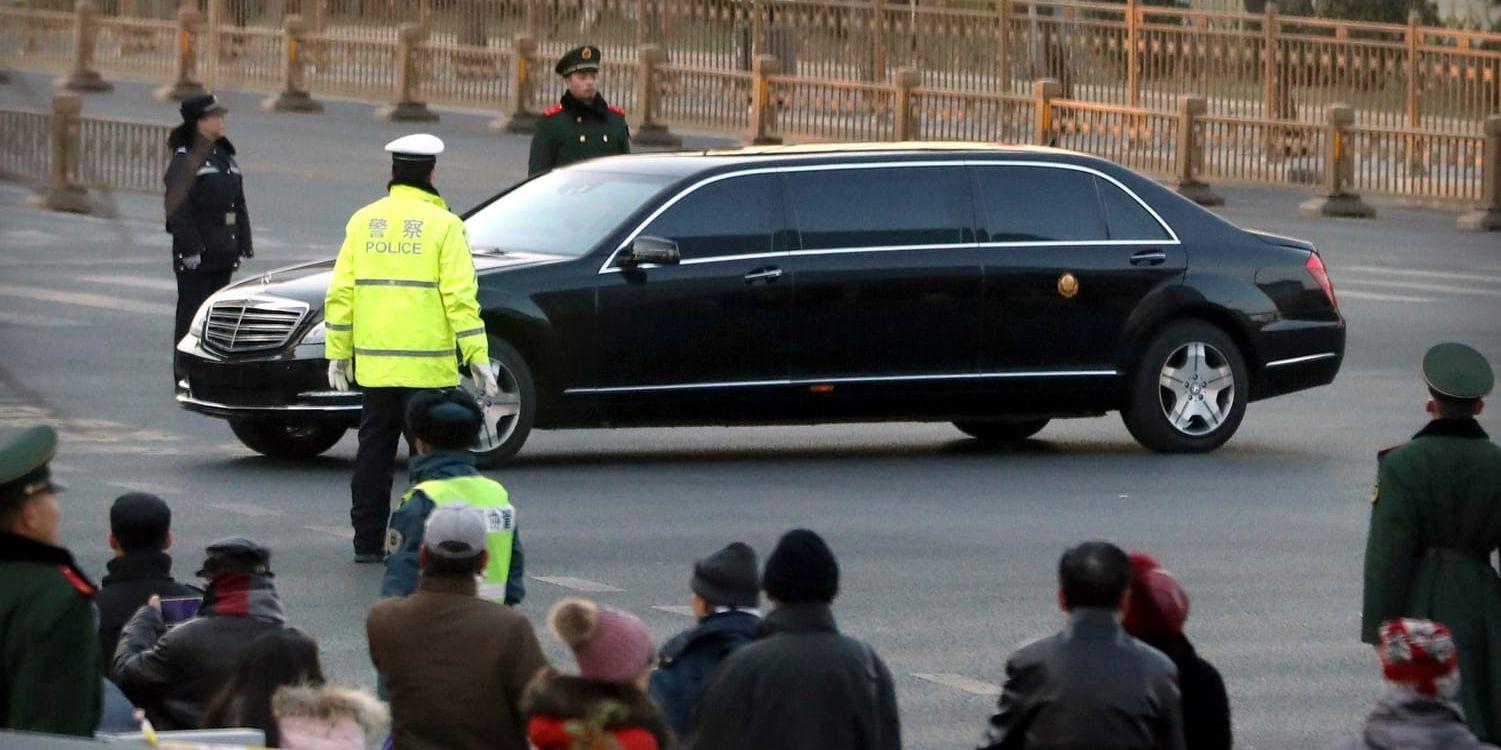 Kim Jong-Un har lämnat Kina under lika stort hemlighetsmakeri som när han anlände under tisdagen.