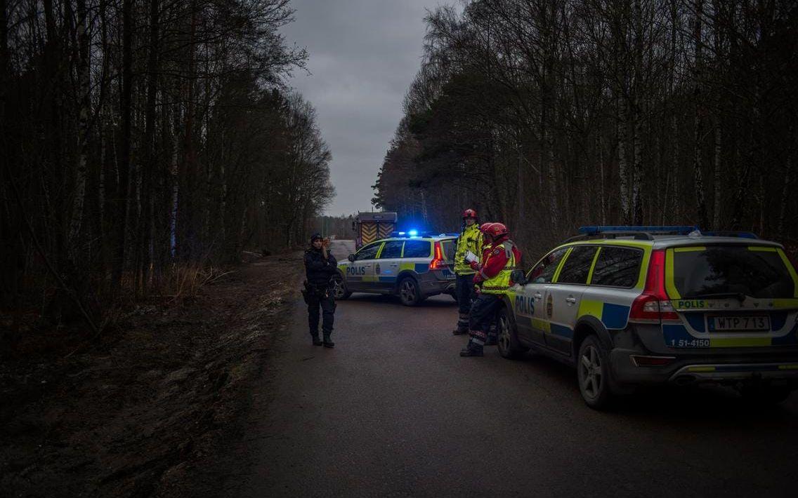 Polisen larmades till Lilleby den 25 januari. Bild: Oliver Lindkvist