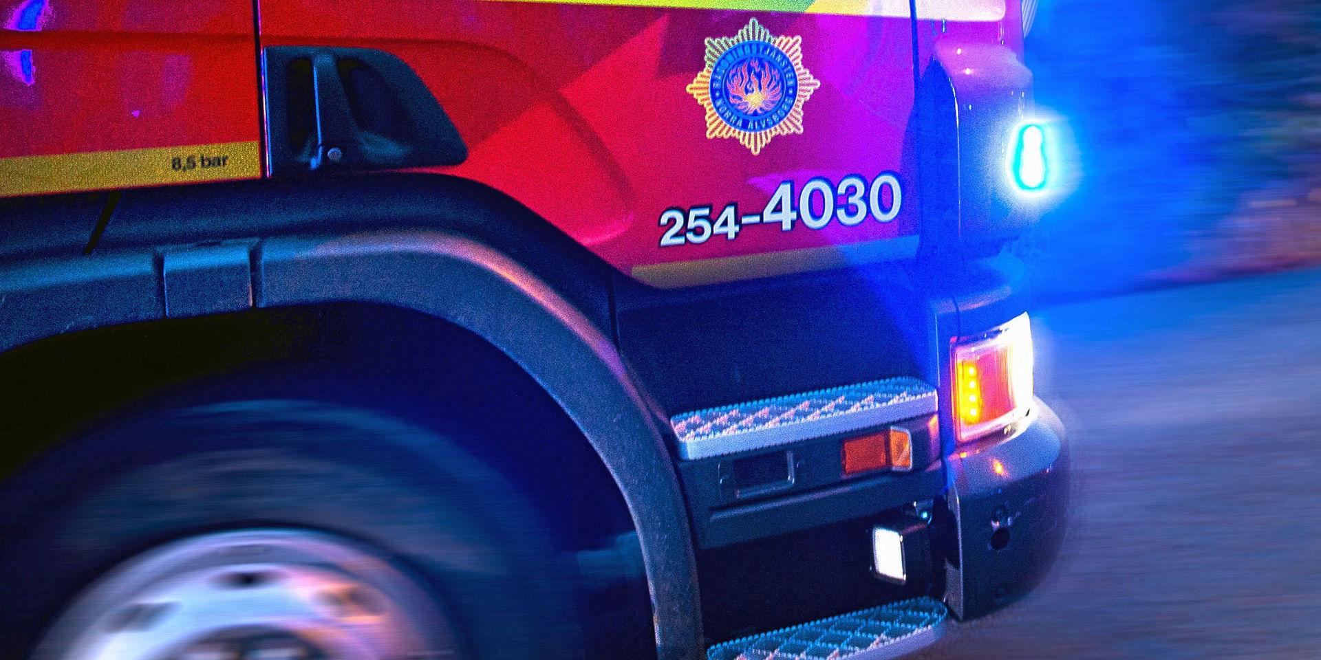 Räddningstjänsten fick under onsdagskvällen rycka ut till en bilbrand.