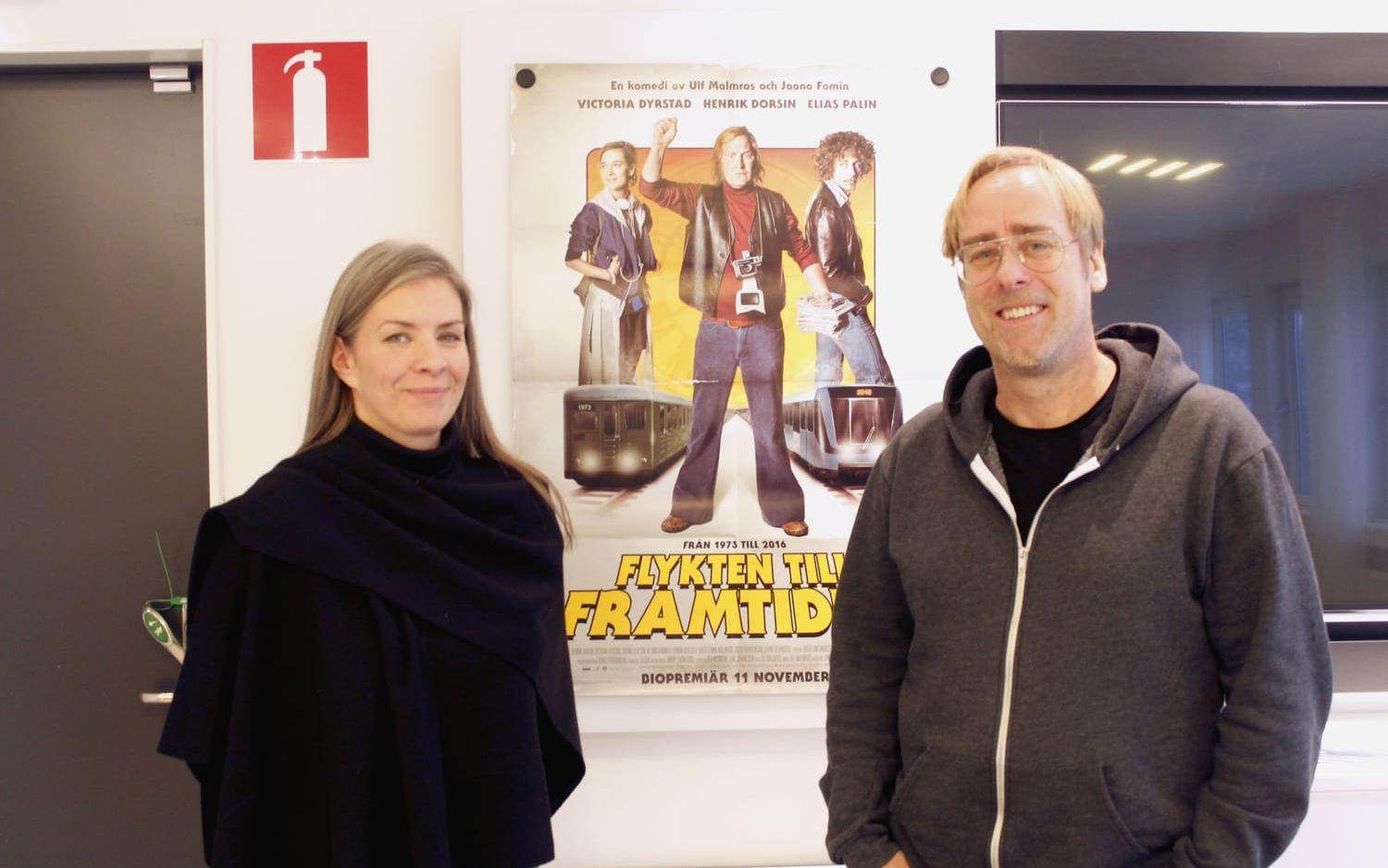 Regissörsparet Jaana Fomin och Ulf Malmros har jobbat ihop i många år nu och ser fram mot premiären på fredag. Bild: Lars Carlsson