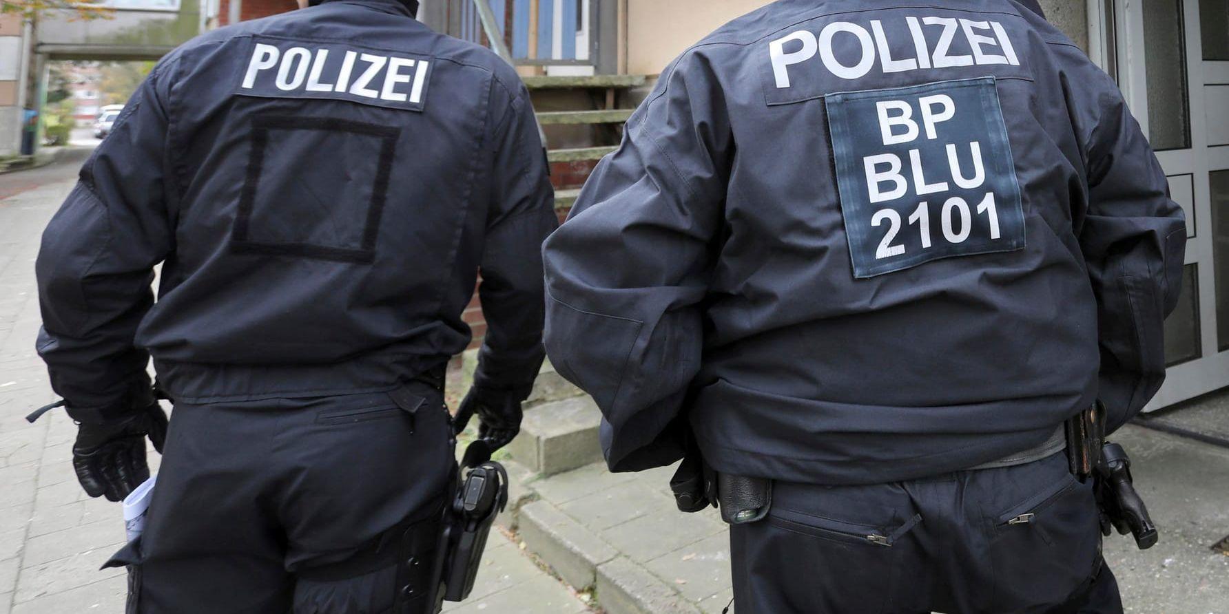 Polisen har gjort ett stort tillslag i Tyskland. Arkivbild.