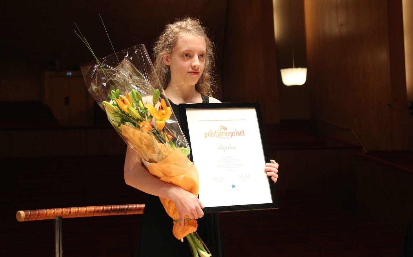 Violinisten Alva Holm tog hem segern när den stora finalen av Polstjärnepriset hölls på lördagen.