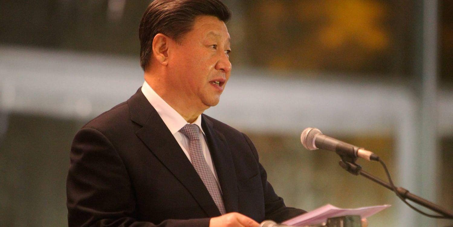 Kinas president Xi Jingping. Arkivbild.