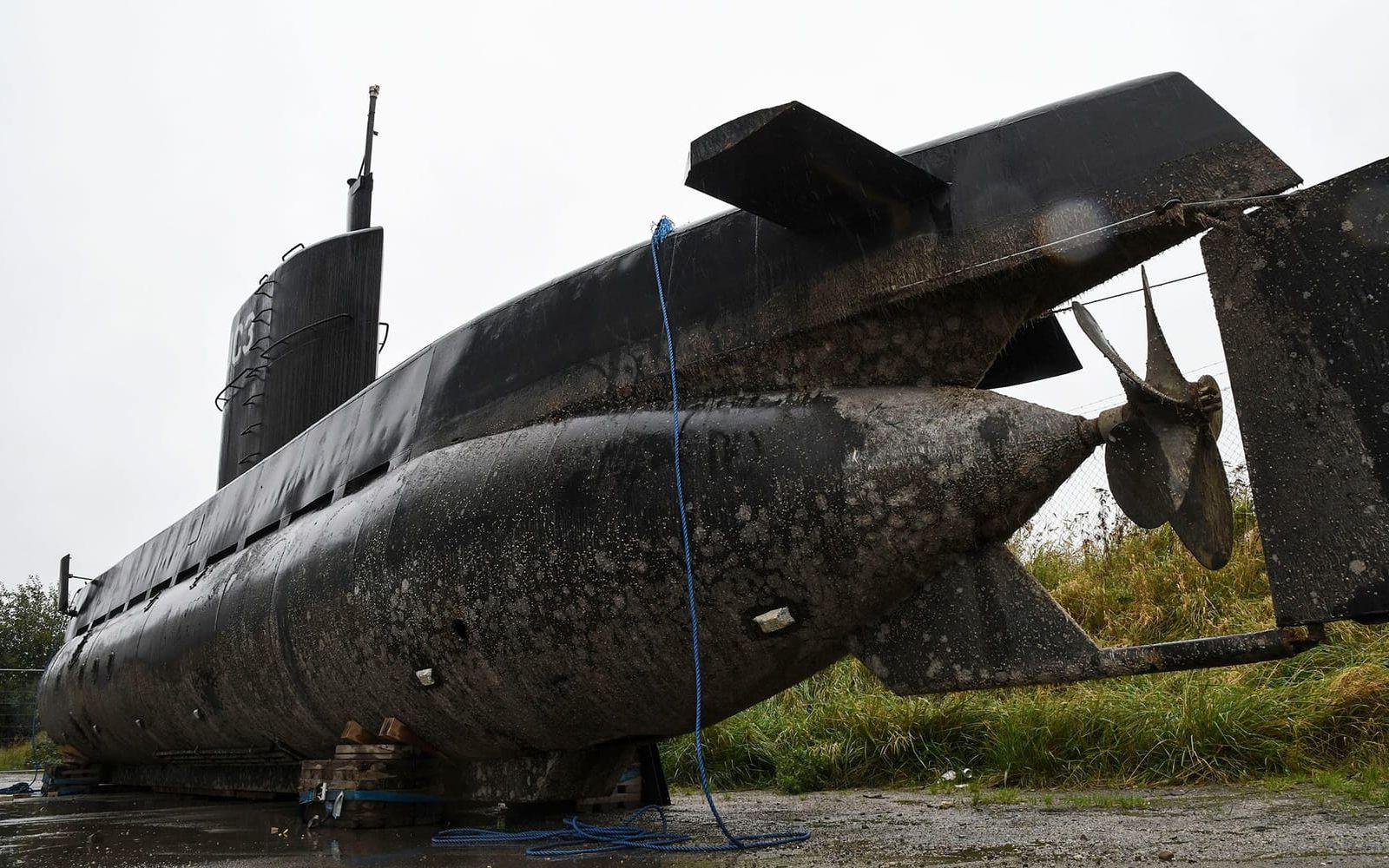 Ubåten som Kim Wall försvann i tillsammans med den misstänkte mördaren Peter Madsen. FOTO: TT
