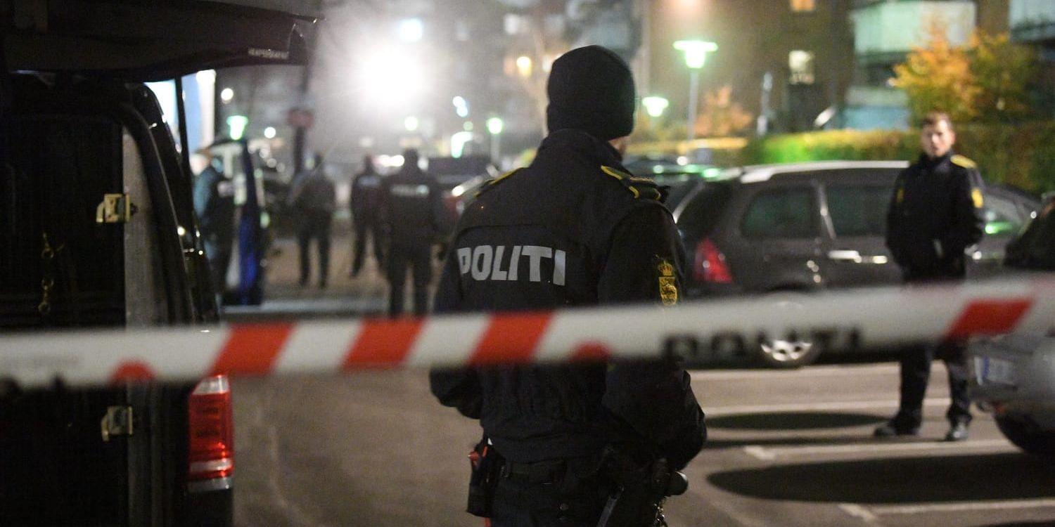 I torsdags blev en 22-årig man ihjälskjuten i Mjølnerparken i stadsdelen Nørrebro i Köpenhamn. Tre män har anhållits som misstänkta för inblandning. Arkivbild.