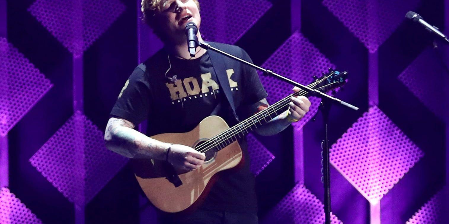 Ed Sheeran planerar ett fjärde album, inspirerat av Bruce Springsteens låt "Nebraska", skriver Billboard. Arkivbild.