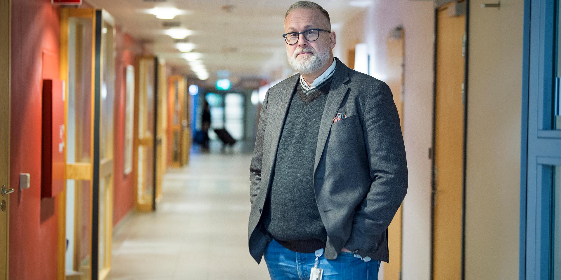 Anders Kullbratt, biträdande sjukhusdirektör på NU-sjukvården: ”Vi oroar oss att smittspridningen ökar när sommaren väl klingar av”.