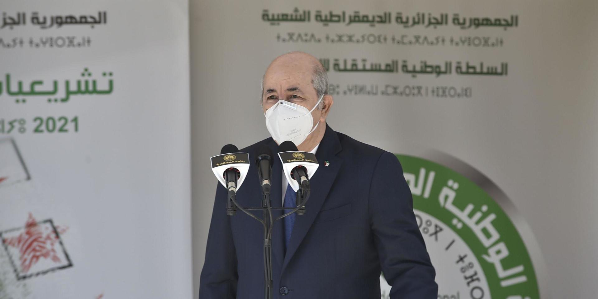 Algeriets president Abdelmadjid Tebboune (bilden) får möjlighet att utse en ny premiärminister efter att premiärminister Abdelaziz Djerad har avgått.