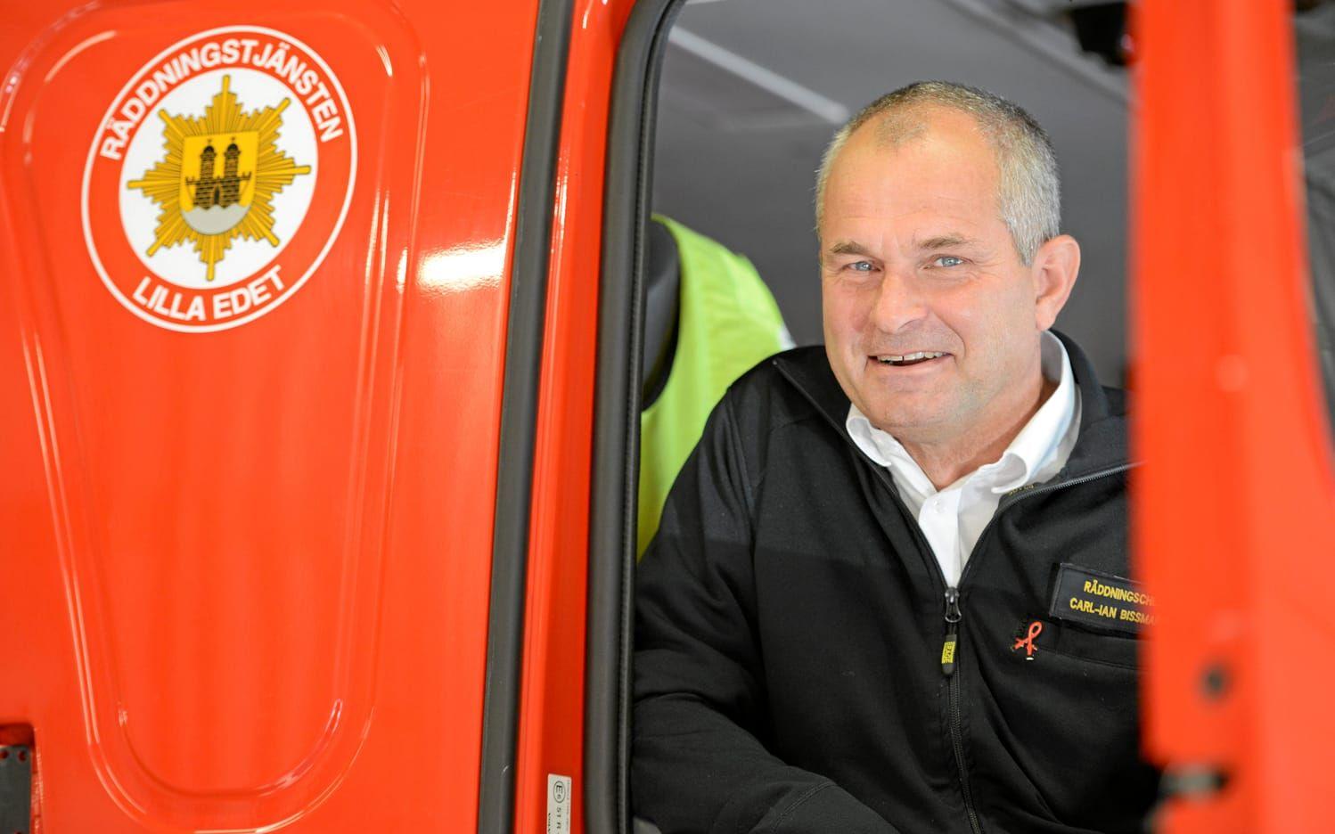 Carl Ian Bissmark är räddningschef i det nya räddningstjänstförbundet. Foto: Joachim Flodin