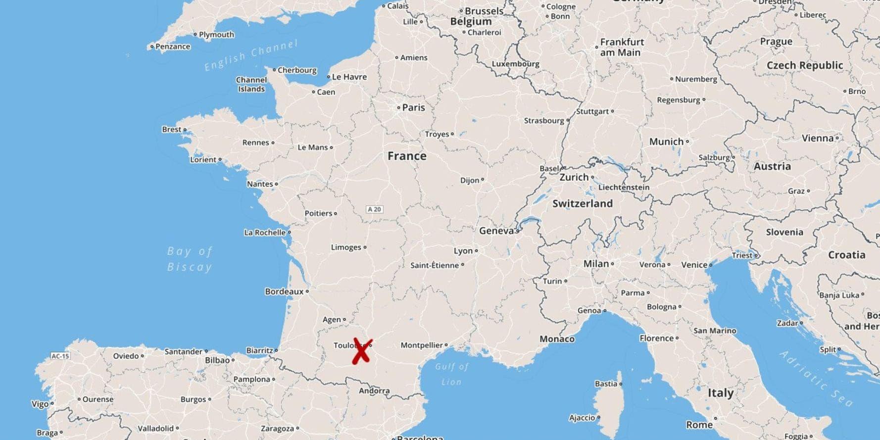 Blagnac ligger nära Toulouse i södra Frankrike.