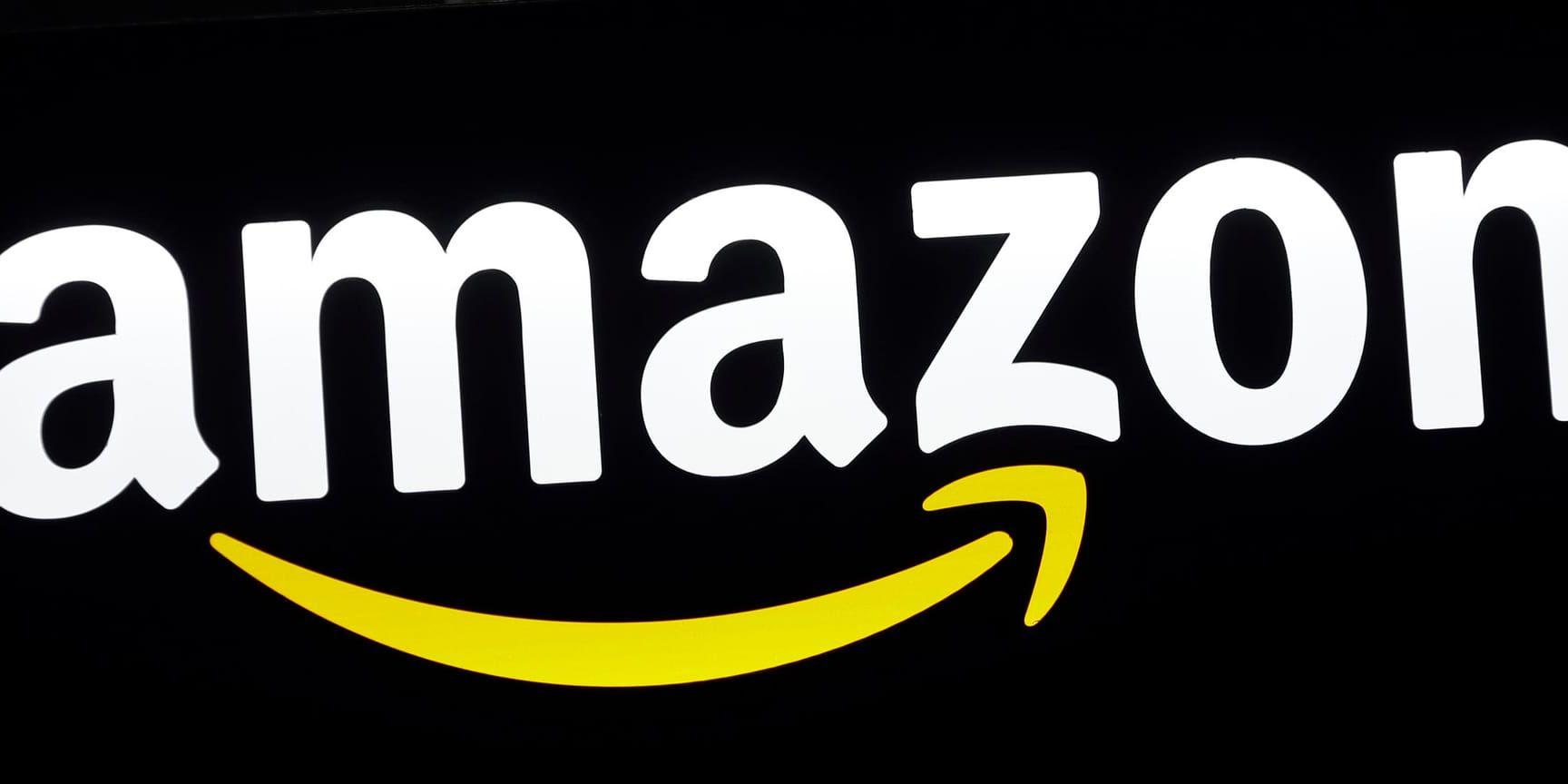 Amazons försäljning för det fjärde kvartalet i fjol steg 19,7 procent till 72,4 miljarder dollar. Arkivbild.