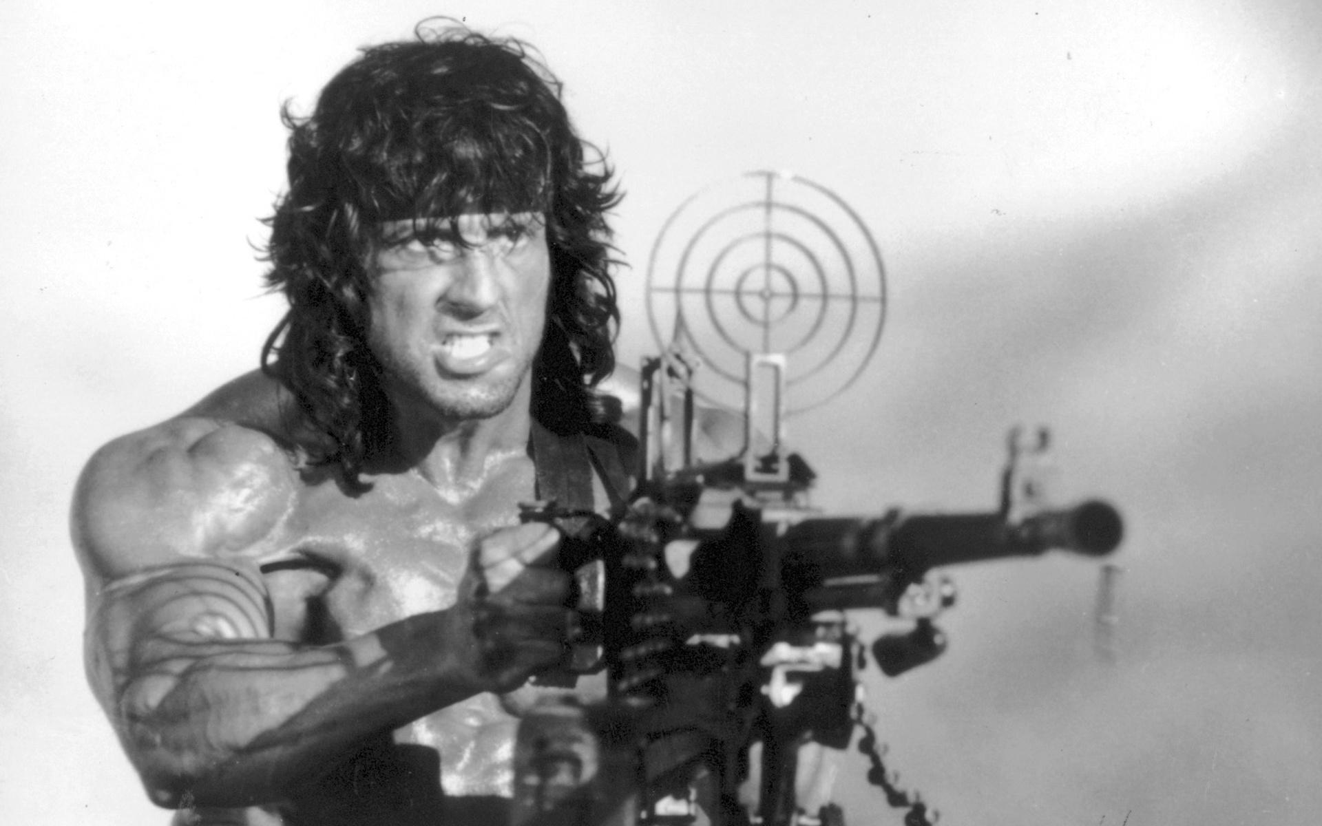 Sylvester Stallone i filmen &quot;Rambo&quot;.