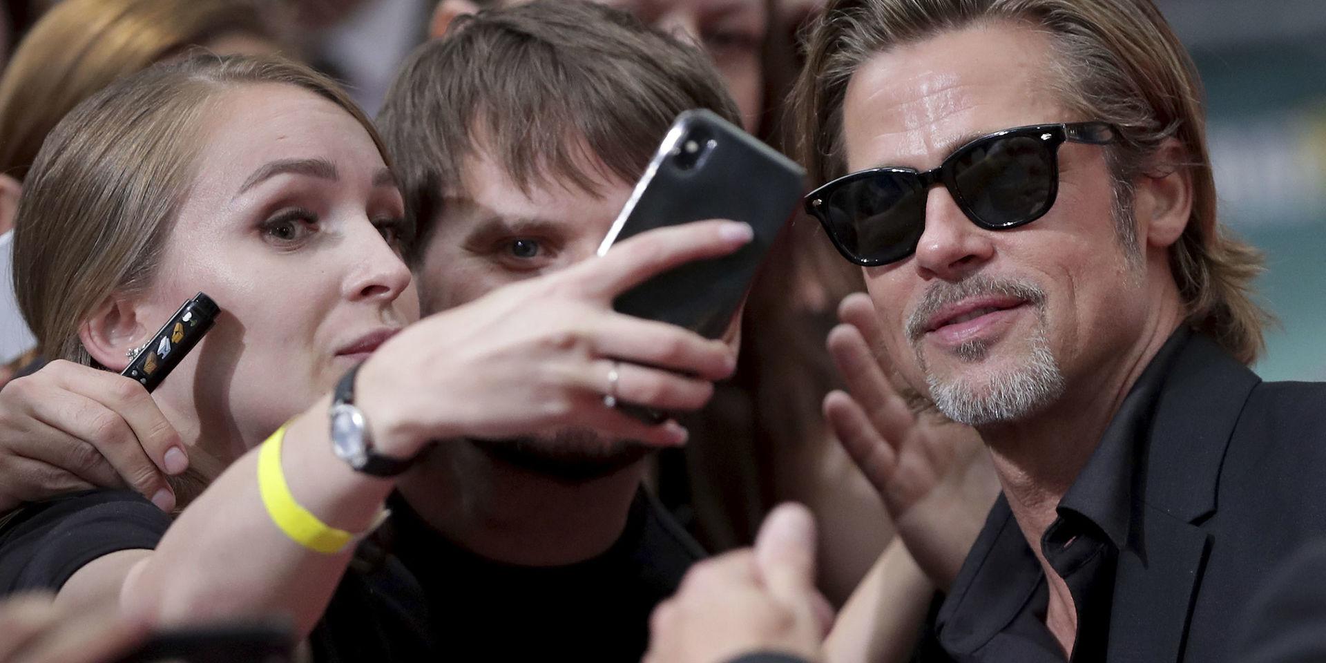 Brad Pitt är aktuell i 'Ad astra' på filmfestivalen i Venedig. Arkivbild. 