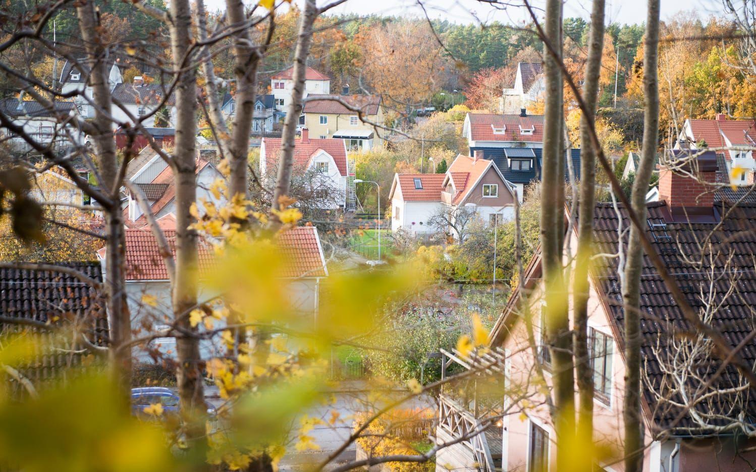 I Trollhättan har priserna på villor i snitt ökat med 49 procent under fem år. Foto: Kristina Stulken.