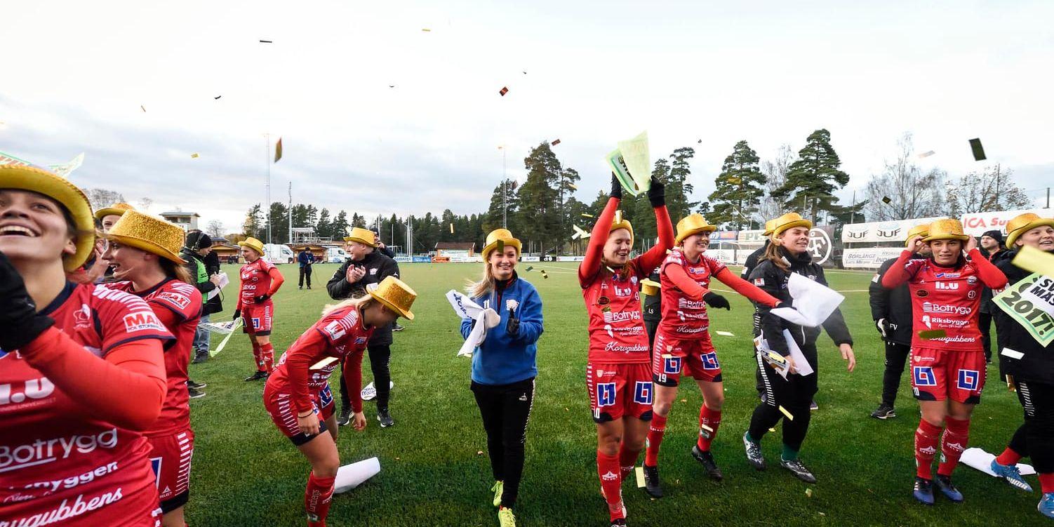 Guldjubel i Linköpings FC.