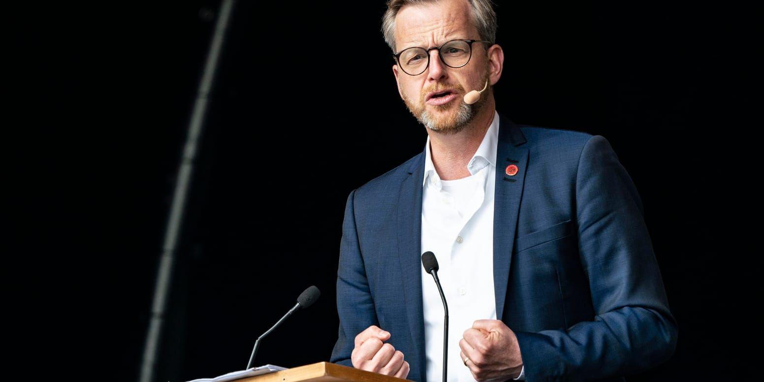 Inrikesminister Mikael Damberg (S). Bild från förstamaj.
