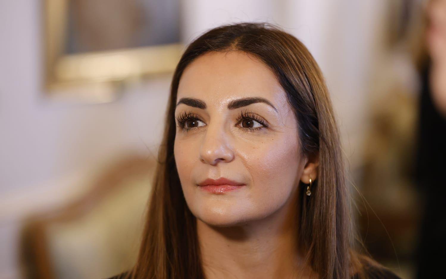 Nya kulturministern Parisa Liljestrand (M).