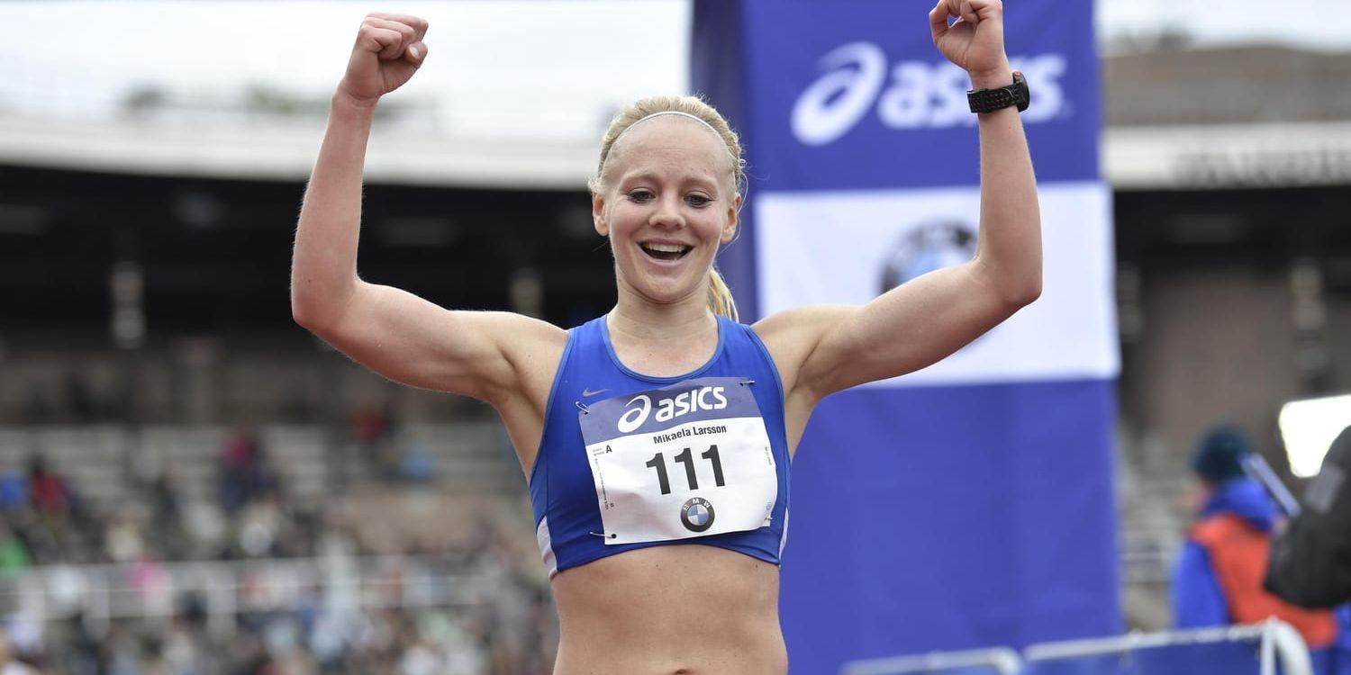 Bästa svenska var Mikaela Larsson på tredje plats – hennes tredje raka SM-seger med tiden 2:36:32 i damklassen i Stockholm Marathon 2019.