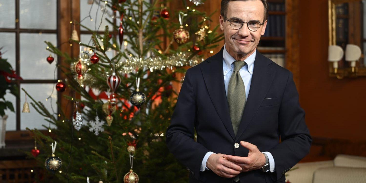 HARPSUND 20221221
Statsminister Ulf Kristersson (M) fotograferad i samband med att han håller sitt jultal på Harpsund.
Foto: Fredrik Sandberg / TT / kod 10080

