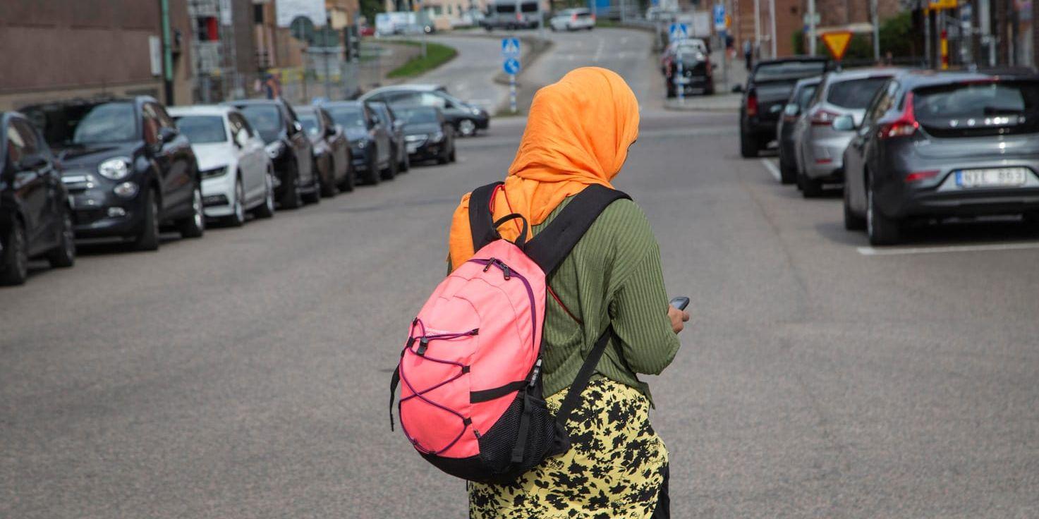 Staffanstorps kommun har röstat för att förbjuda barn att bära huvudduk i förskolan och skolan upp till sjätte klass. Arkivbild.