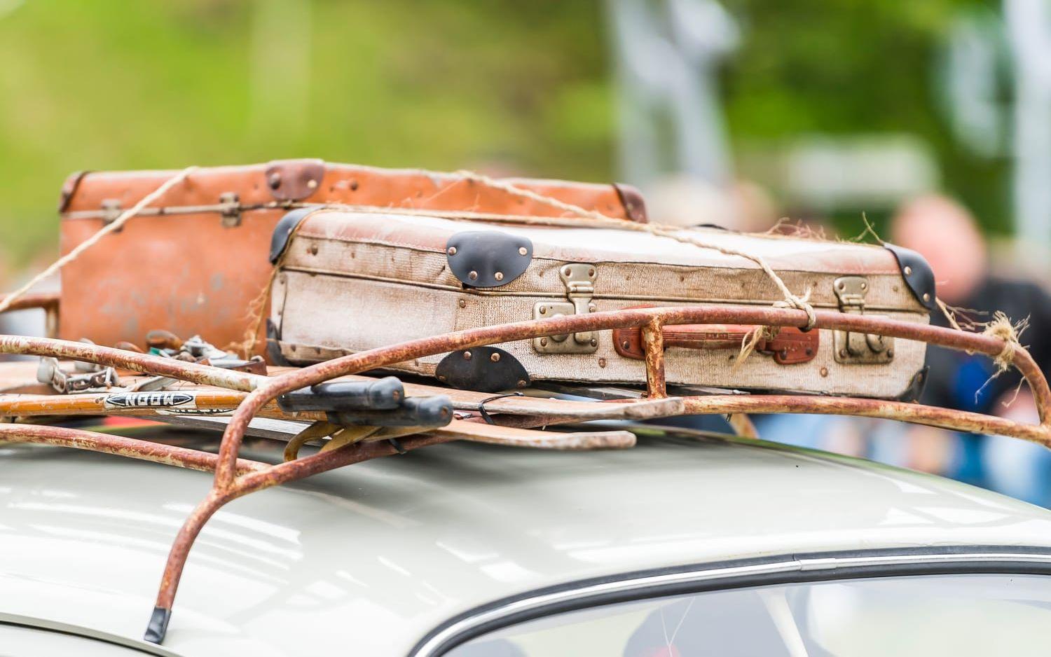2019: Många veteranbilsfantaster anser det vara viktigt att ha så mycket orginaldelar på sin bil som möjligt. Kanske även väskor?