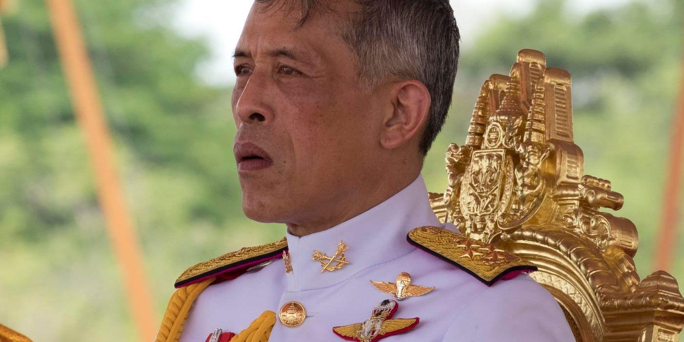 Thailands nye kung Maha Vajiralongkorn med regentnamnet Rama X.