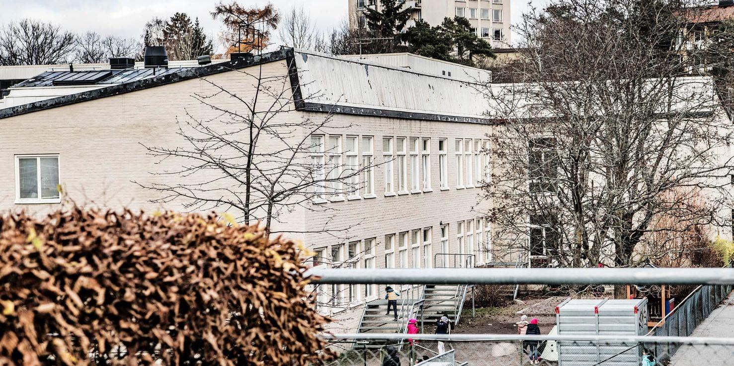 Al-Azhar, muslimsk friskola i västra Stockholm. Arkivbild.