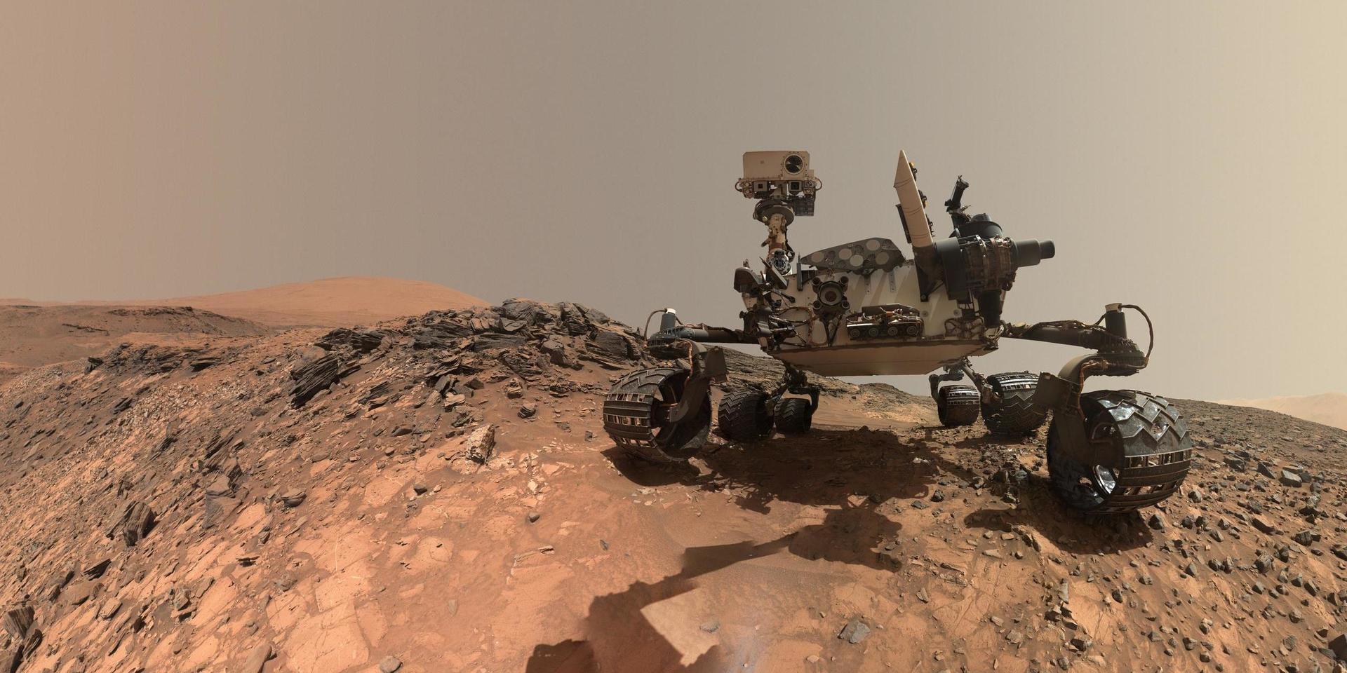 Sedan 2012 undersöker Curiosity Mars yta. Arkivbild.