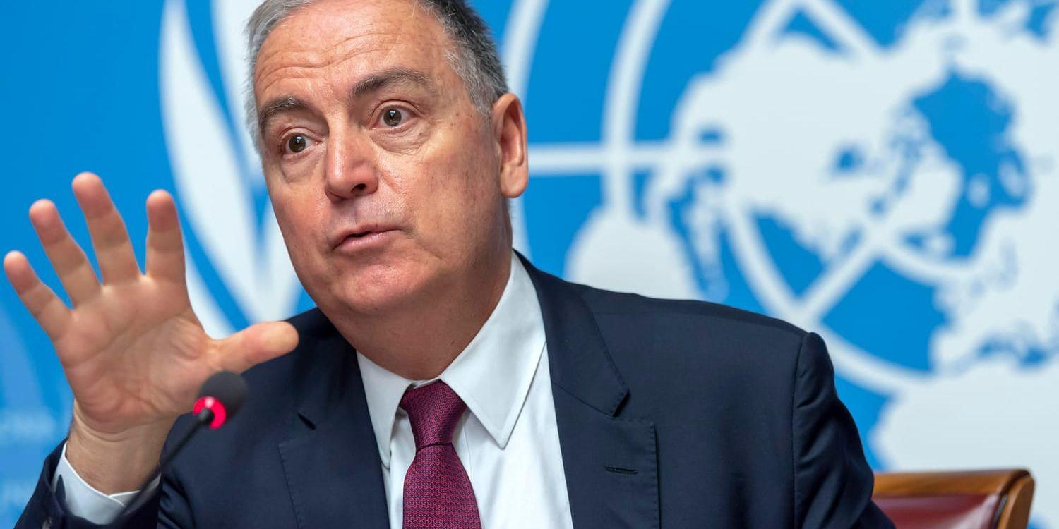 FN-sändebudet Panos Moumtzis manar till handling för barnen i IS-lägret.