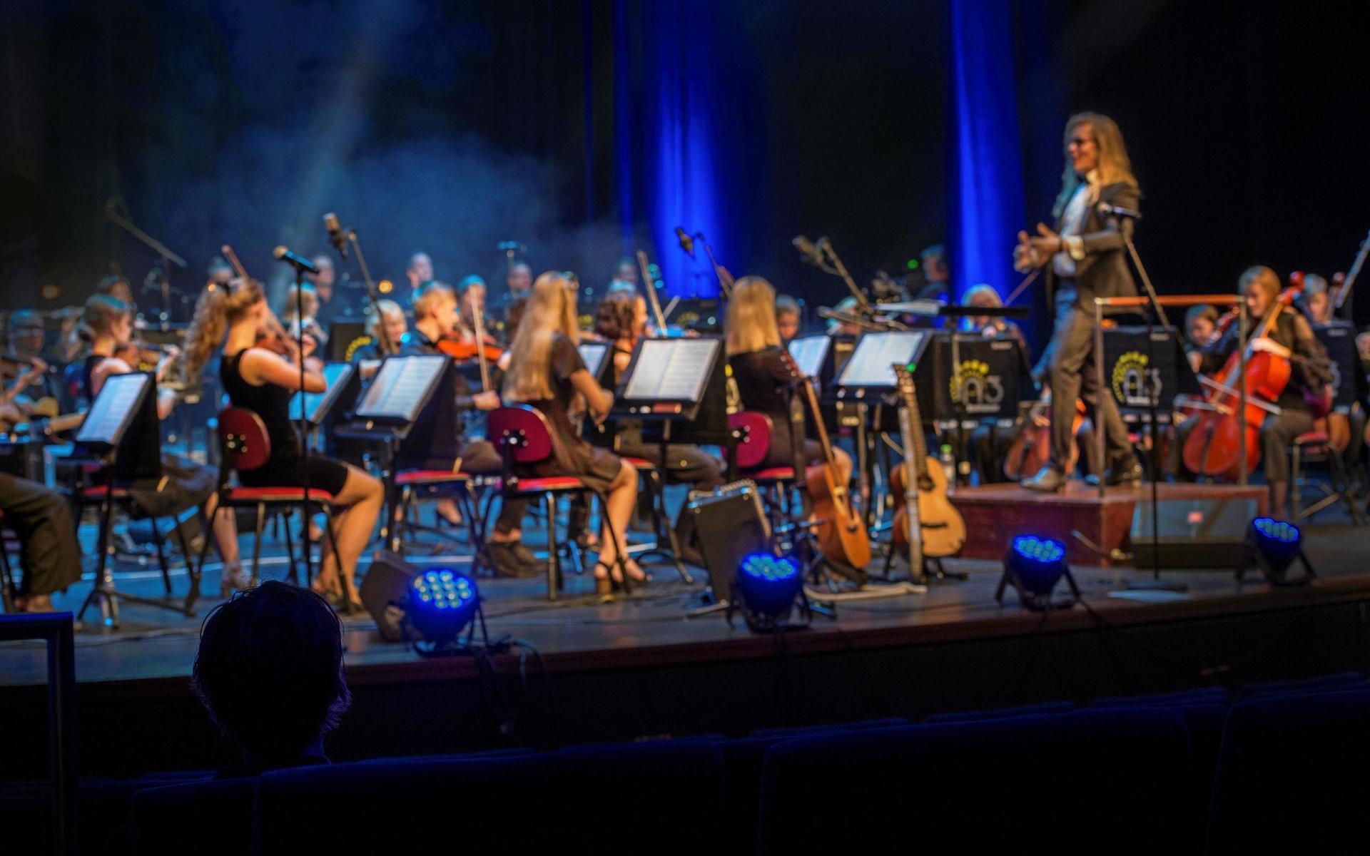 Förra sommaren livestremades en konsert med N3 symfoniorkester och Timo Räisinen från Hebeteatern i Trollhättan. 