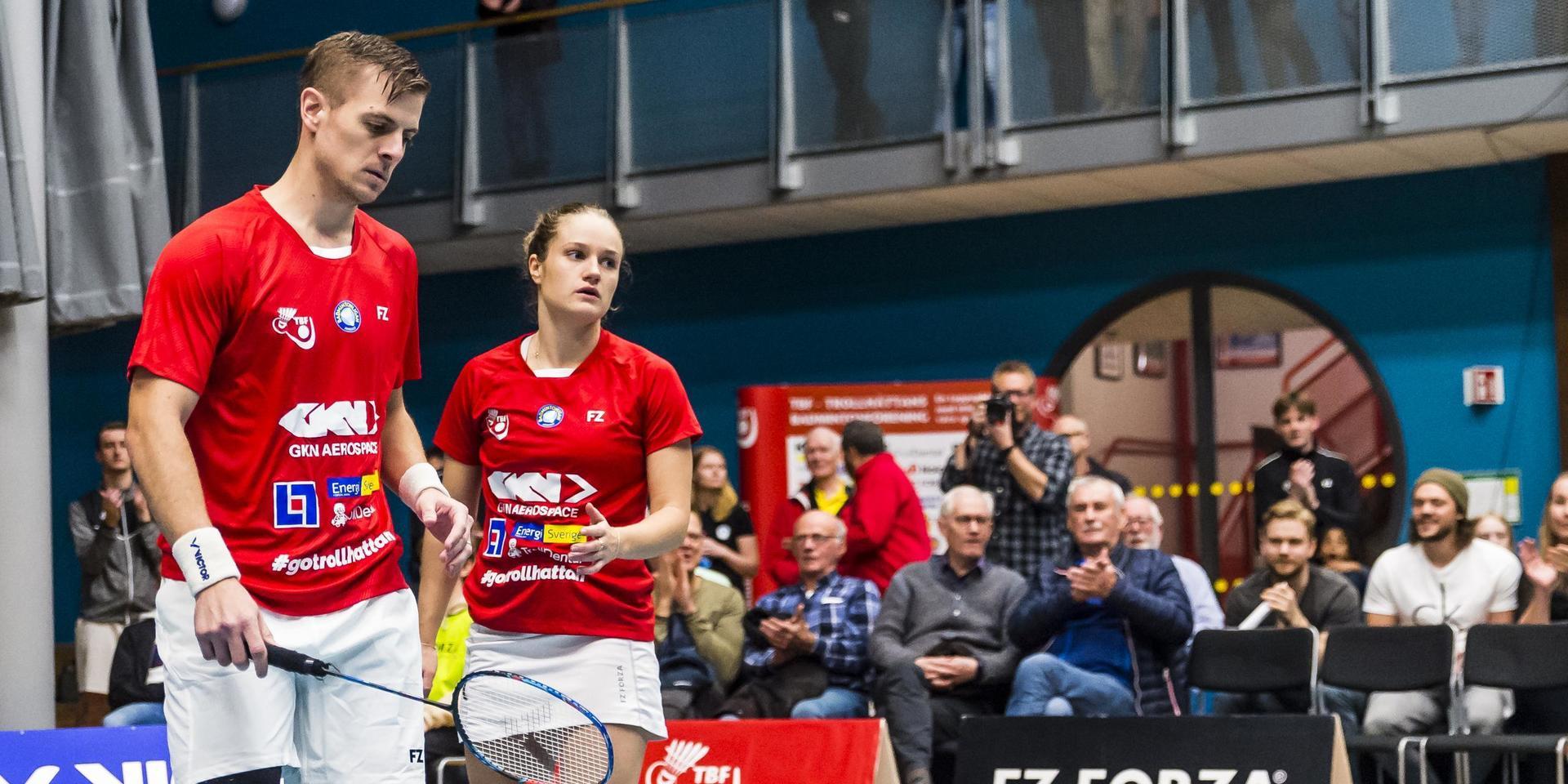Snart ska grundserien i Svenska badmintonligan avslutas. Återstår att se om TBF:s danskar Hans-Kristian Vittinghus och Sara Lundgaard kommer kunna vara med. 