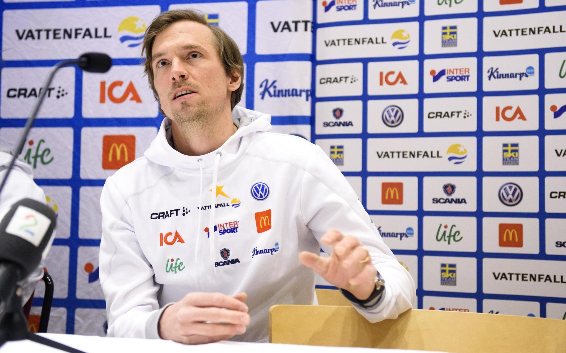 Johan Olsson, OS-guldmedaljör i längdskidor.