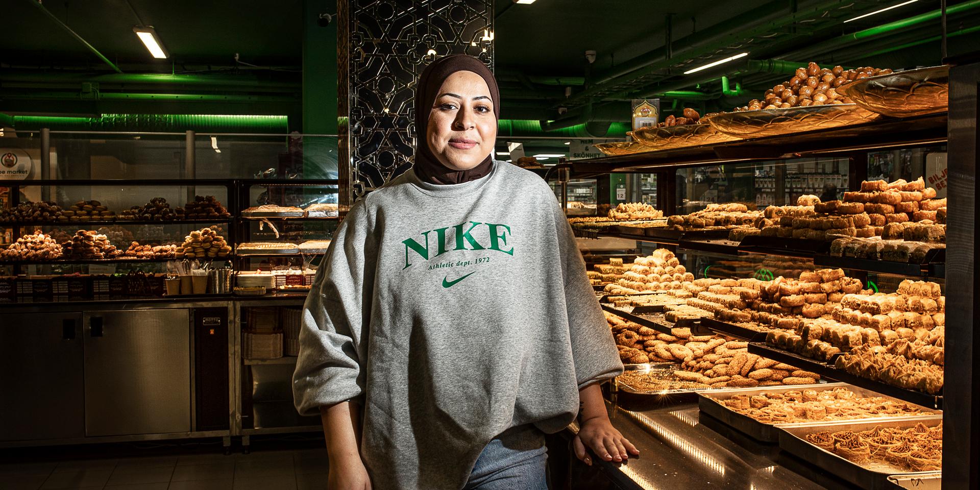 Amani Soliman har, trots att hon bara är 23 år, hunnit öppna två kaféer. 