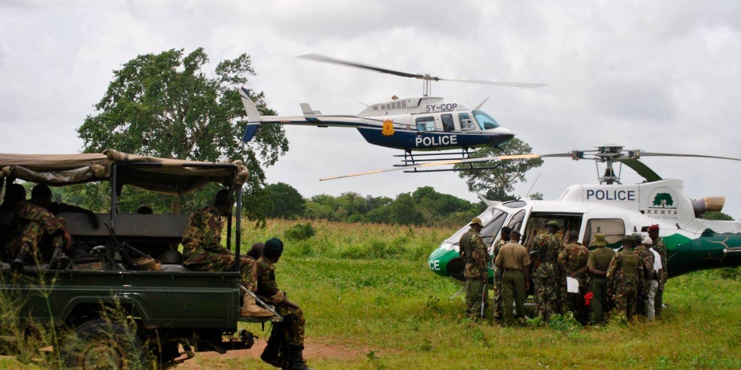 Bild från en tidigare händelse, 2014, i Pandaguo i östra Kenya. Den gången rapporterades uppemot 80 personer ha dödats i en serie attacker.