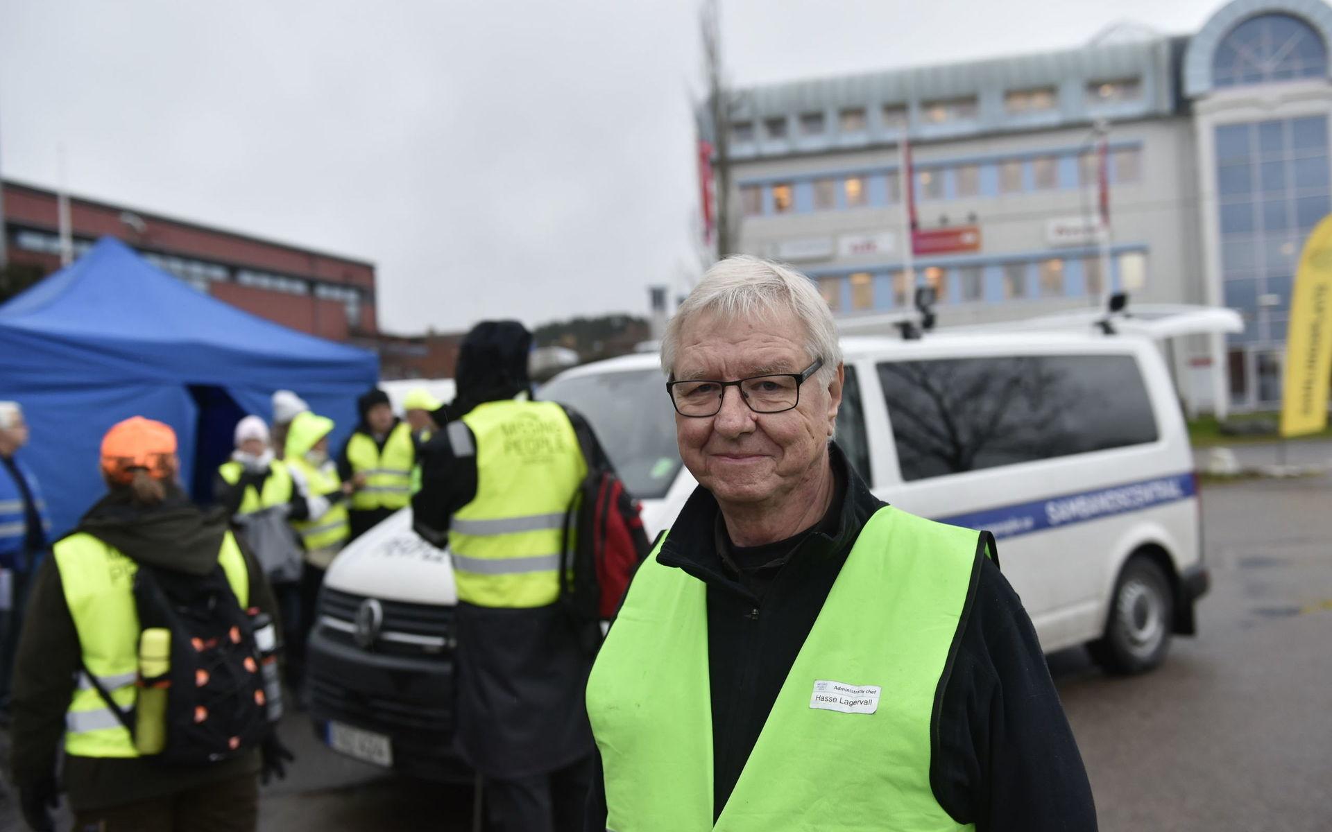 Hasse Lagervall är verksamhetsledare för Missing People