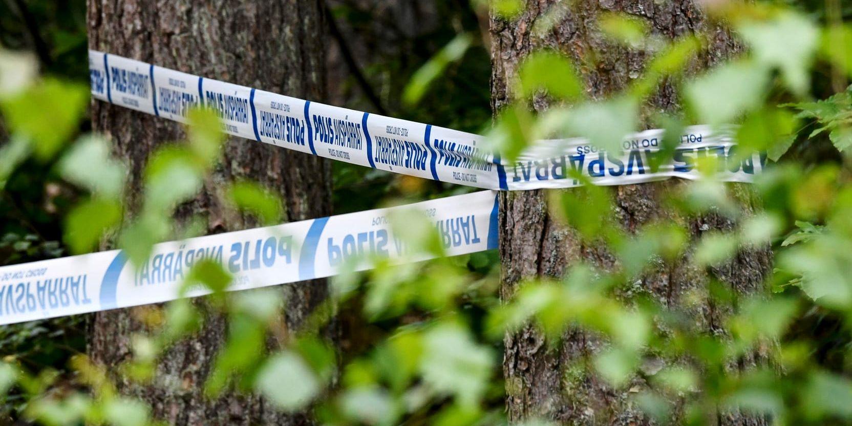 En man fälls för mord och brott mot griftefrid, för styckmordet på en kvinna i Västerås i fjol. Hennes kvarlevor hittades i ett skogsområde i staden. Arkivbild.
