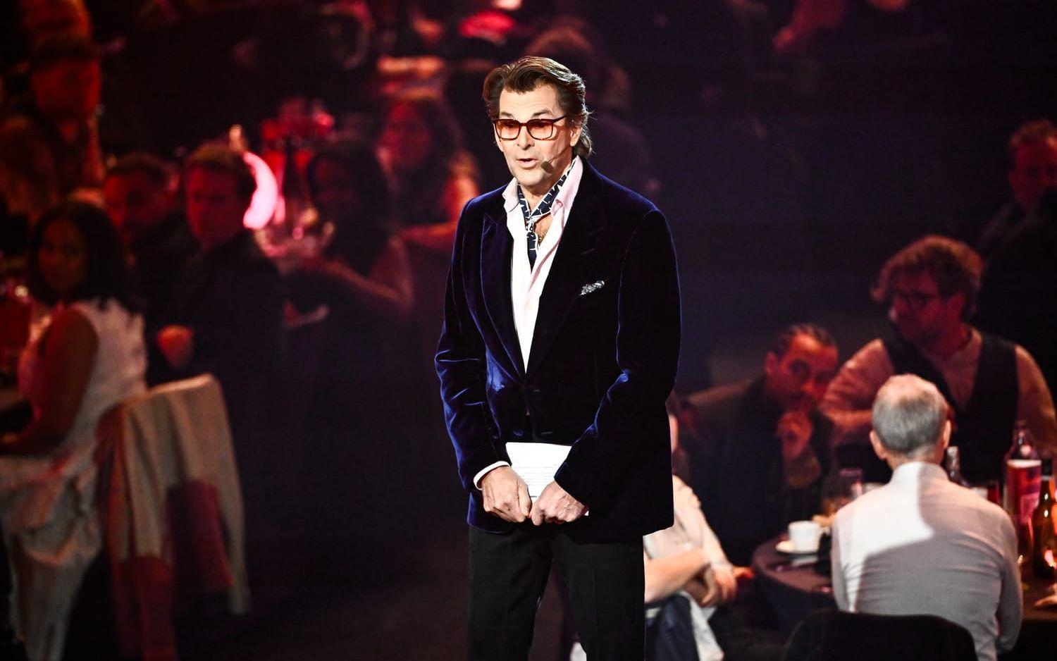 Niklas Strömstedt var kvällens värd.