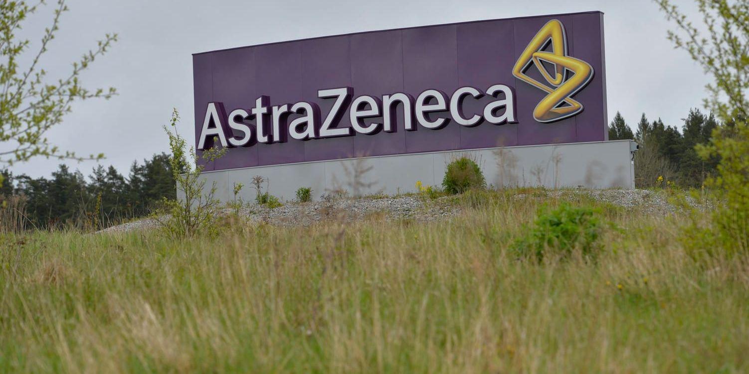 Läkemedelsbolaget Astra Zeneca ökar vinsten. Arkivbild.