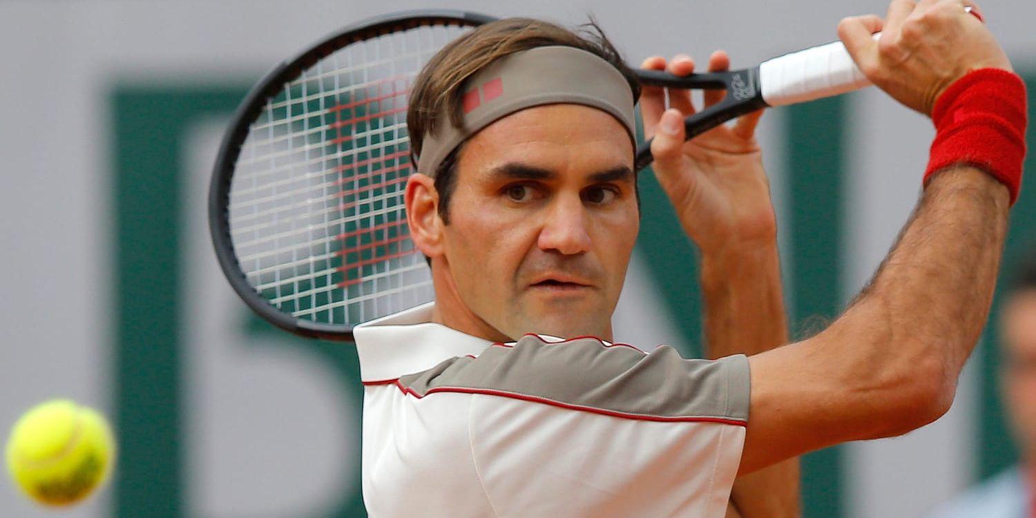 Roger Federer är klar för tredje omgången i Franska mästerskapen.