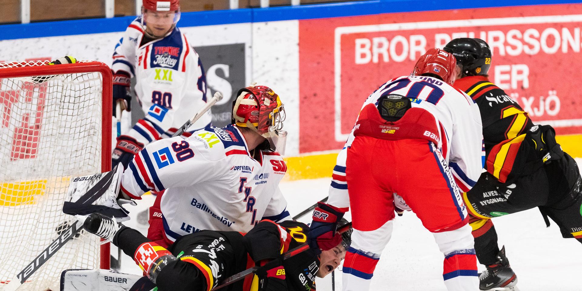 Tyringe under en ishockeymatch mot Alvesta tidigare under säsongen. 