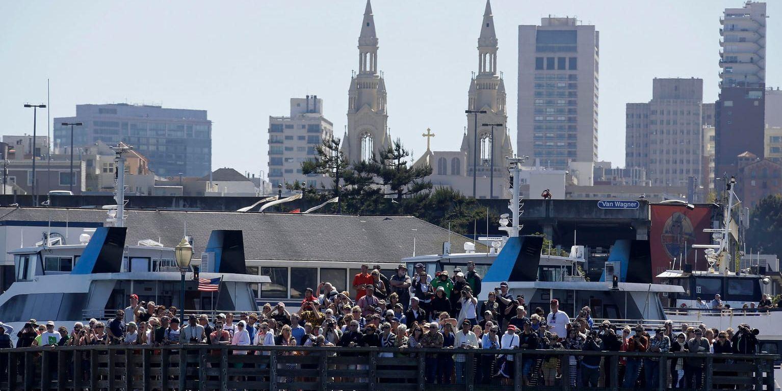Mannen misstänks ha planerat en terrorattack mot den turisttäta Pier 39. Arkivbild.