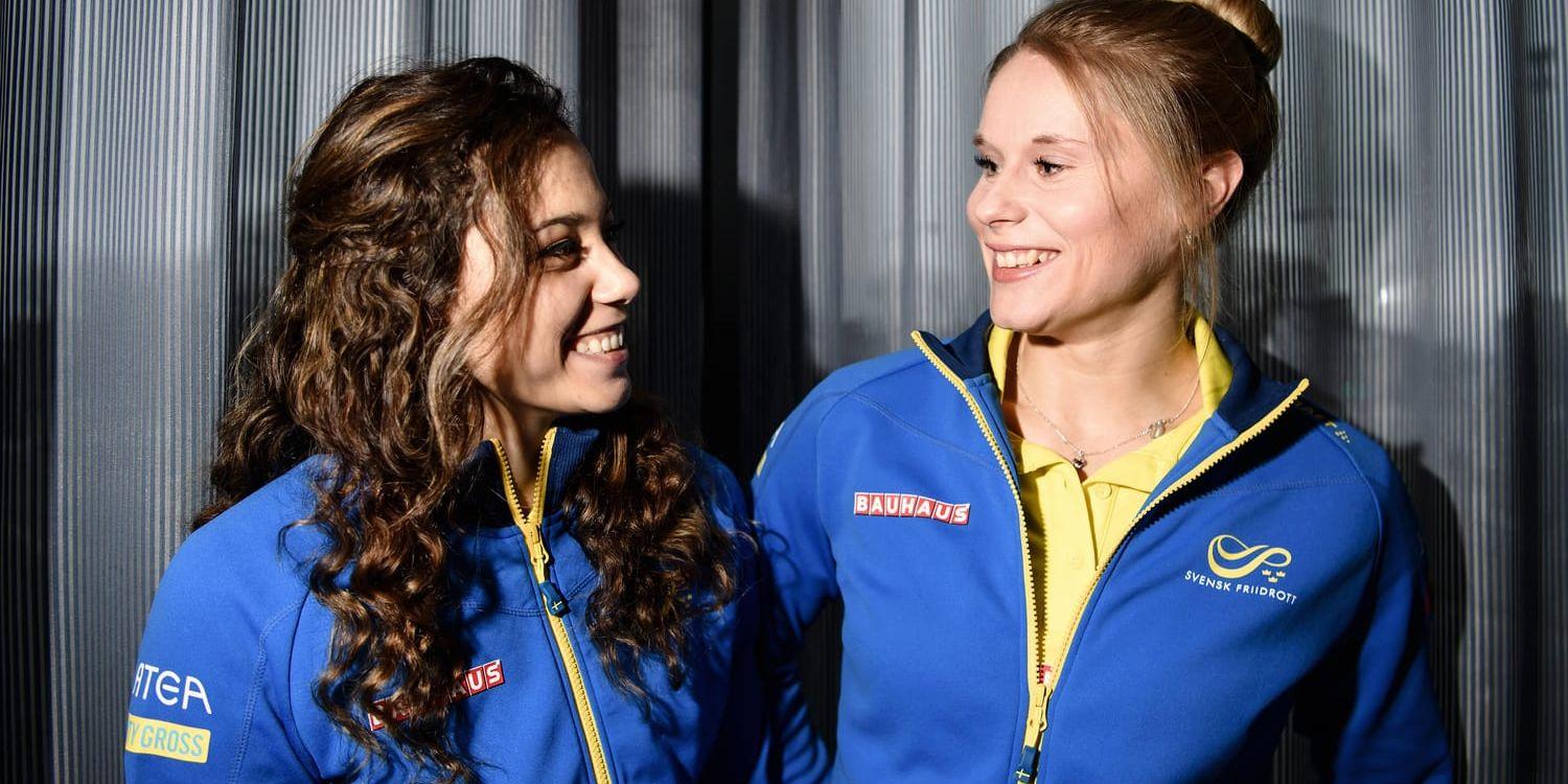 Stavhopparna Angelica Bengtsson och Michaela Meijer pushar varandra till högre höjder. Det har gjort dem till medaljhopp i EM.