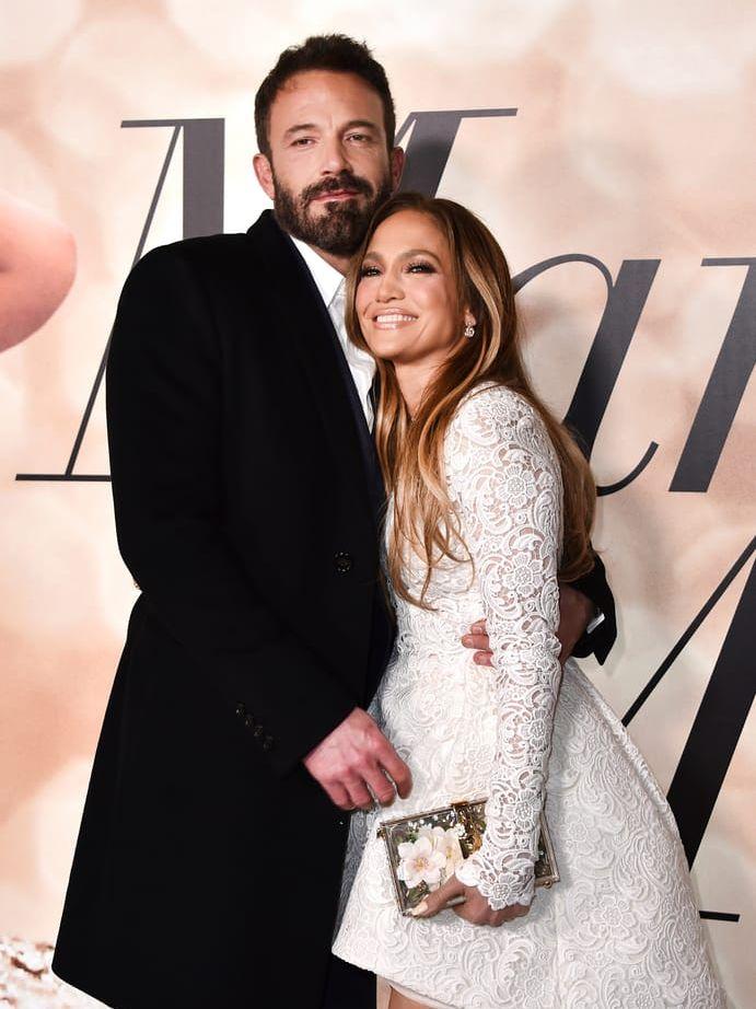 I början av 2000-talet var Jennifer Lopez och Ben Affleck ett par, men förhållandet tog slut. Men kärleken blossade upp igen och i juli 2022 gifte sig ”Bennifer”. Arkivbild.