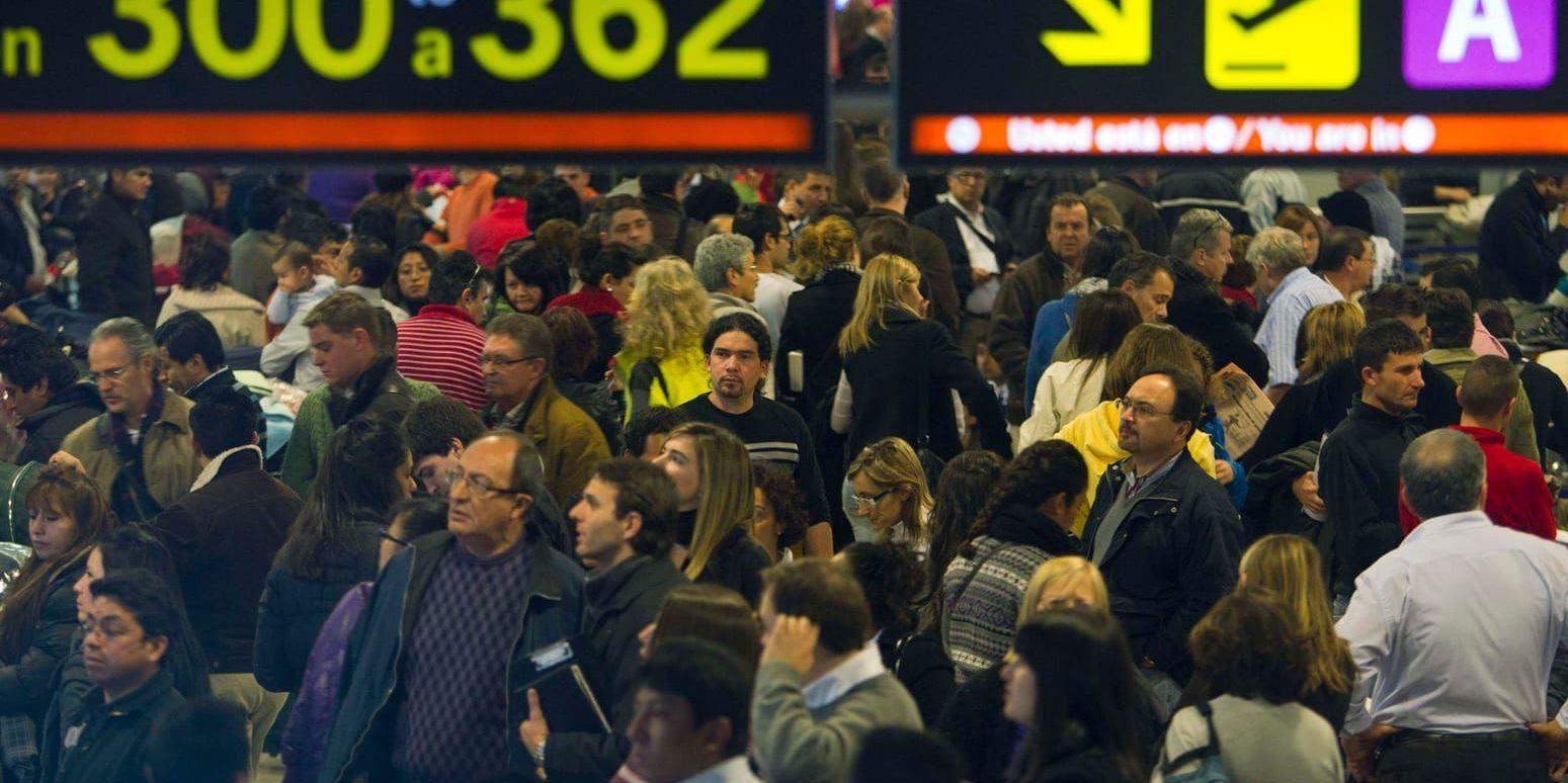 Det vankas strejk på spanska flygplatser. Arkivbild