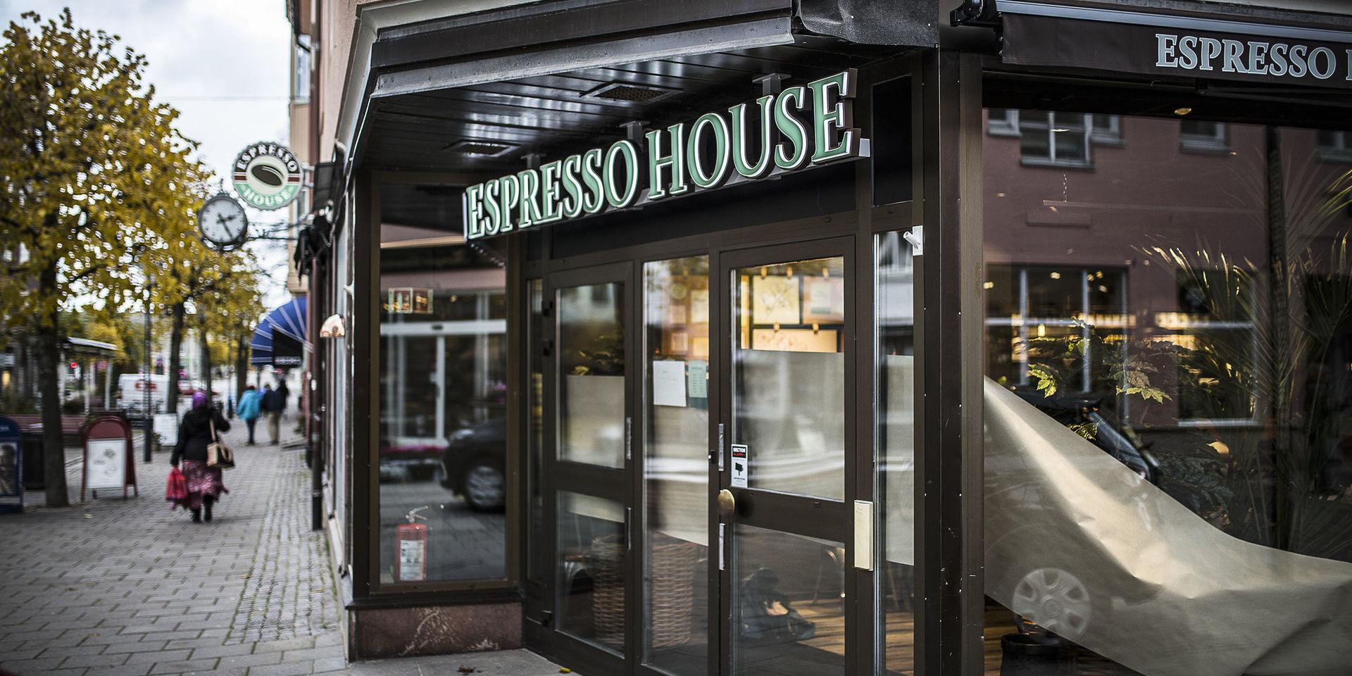 I TTELA:s område finns tre Espresso House 