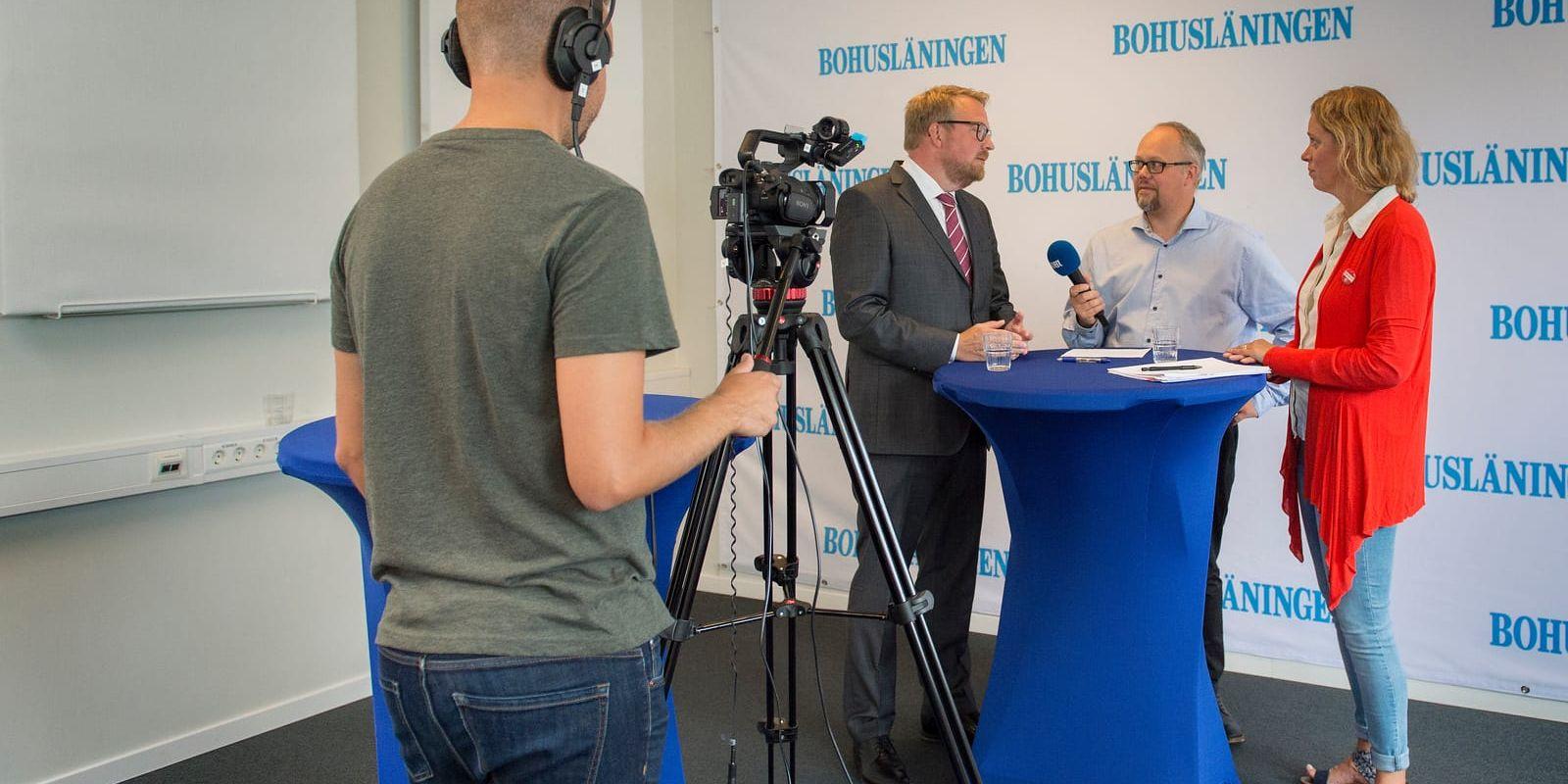 
    Under senaste valet sände Bohusläningen live på webben.
   