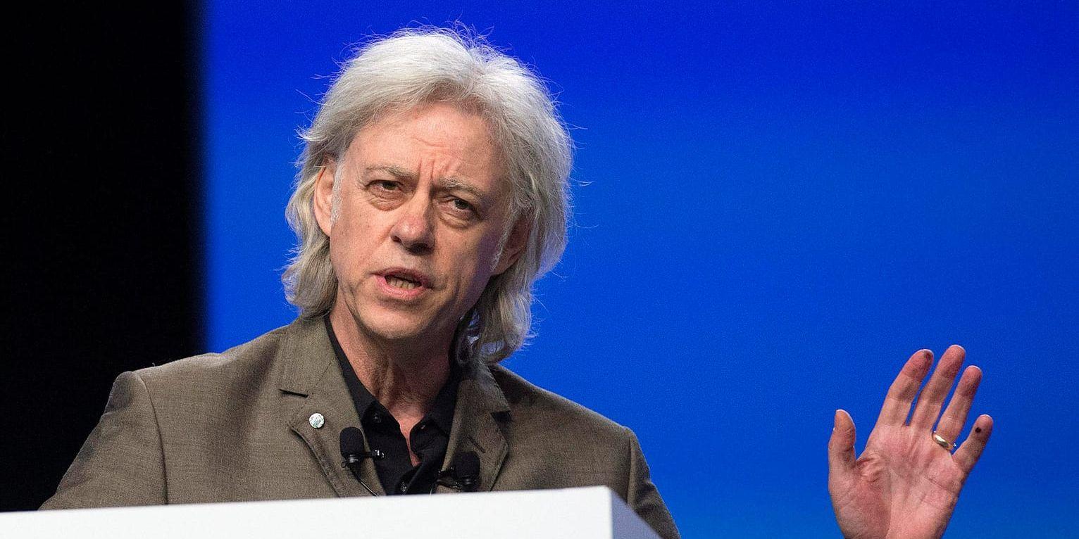 Bob Geldof. Arkivbild.
