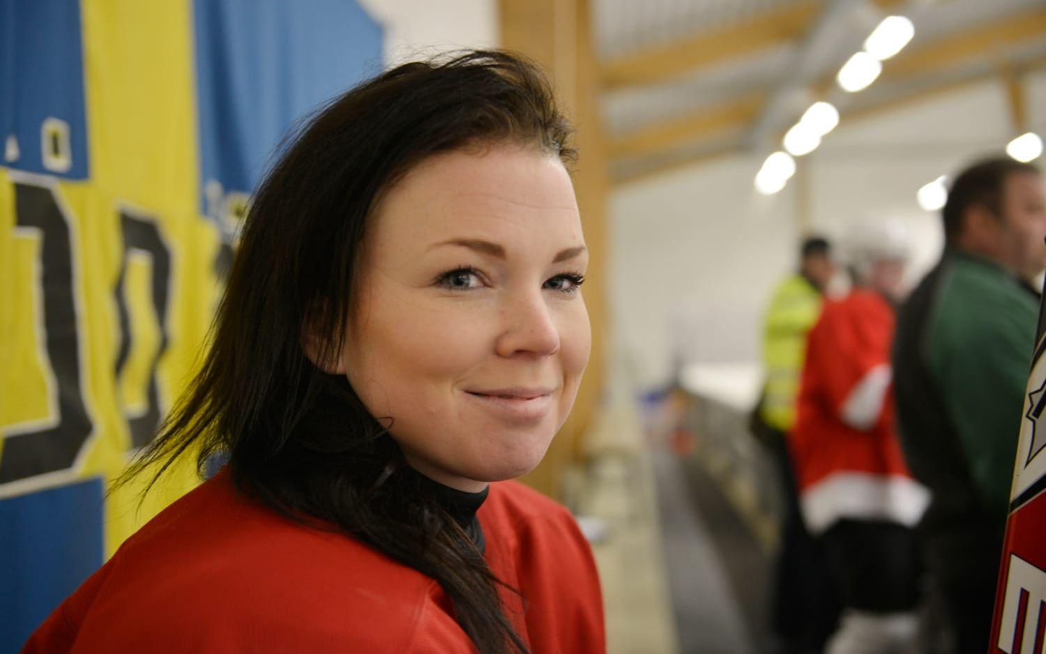 Initiativtagare. Pernilla Lundberg tog initiativet att starta upp ett tjejlag i Lödöse.