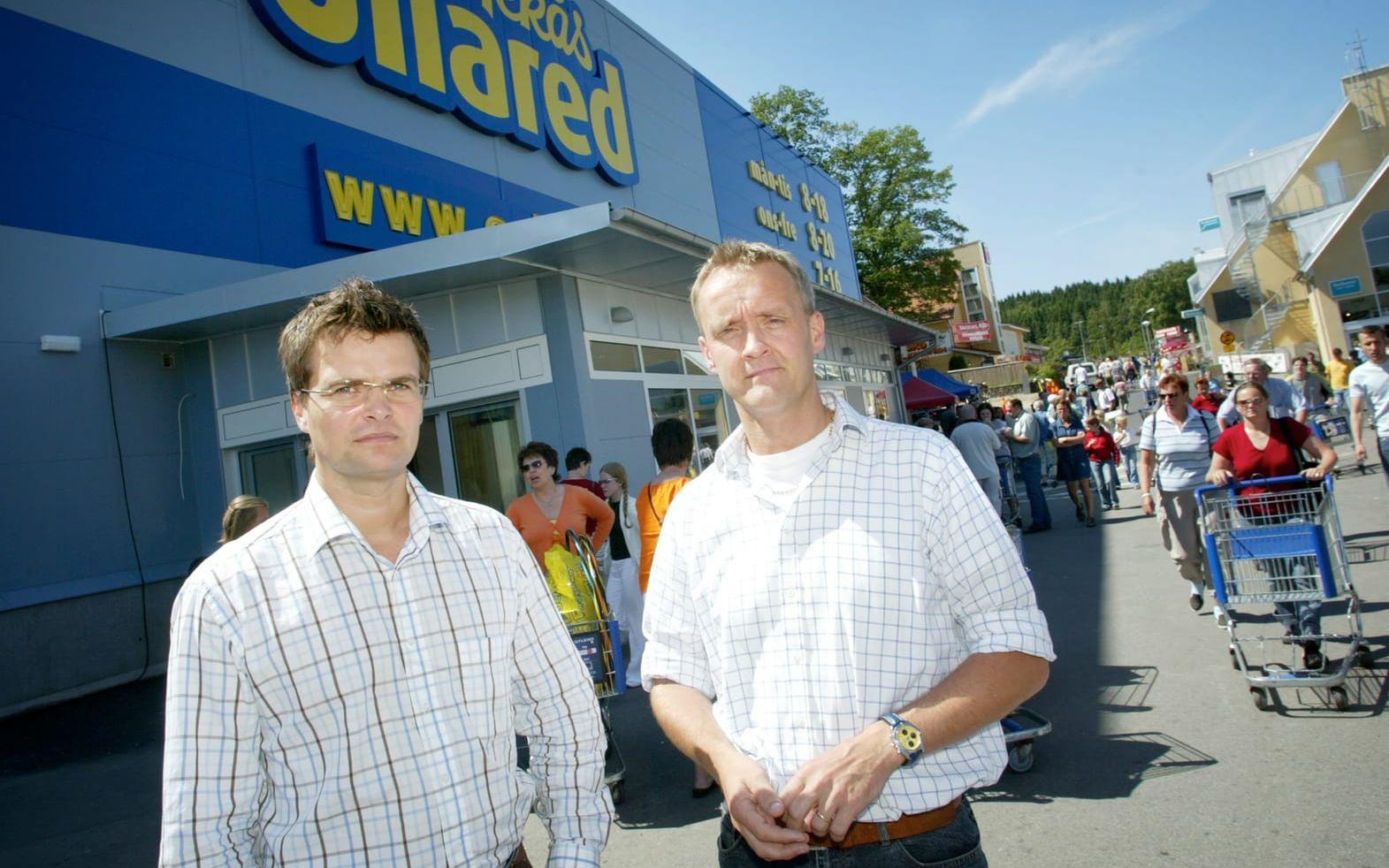 Tomas Karlsson och Torbjörn Bäck efter att de köpt upp övriga ägarandelar.