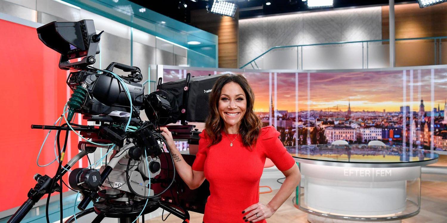 Tilde de Paula Eby är programledare för den nya TV4-produktionen "Efter fem", ett analyserande nyhetsmagasin som kommenterar dagsaktuella händelser.